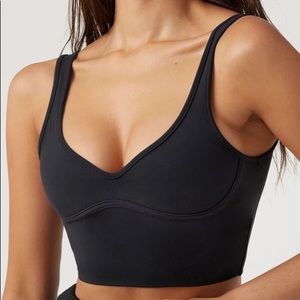 JOAH BROWN CONTOUR CROP TANK